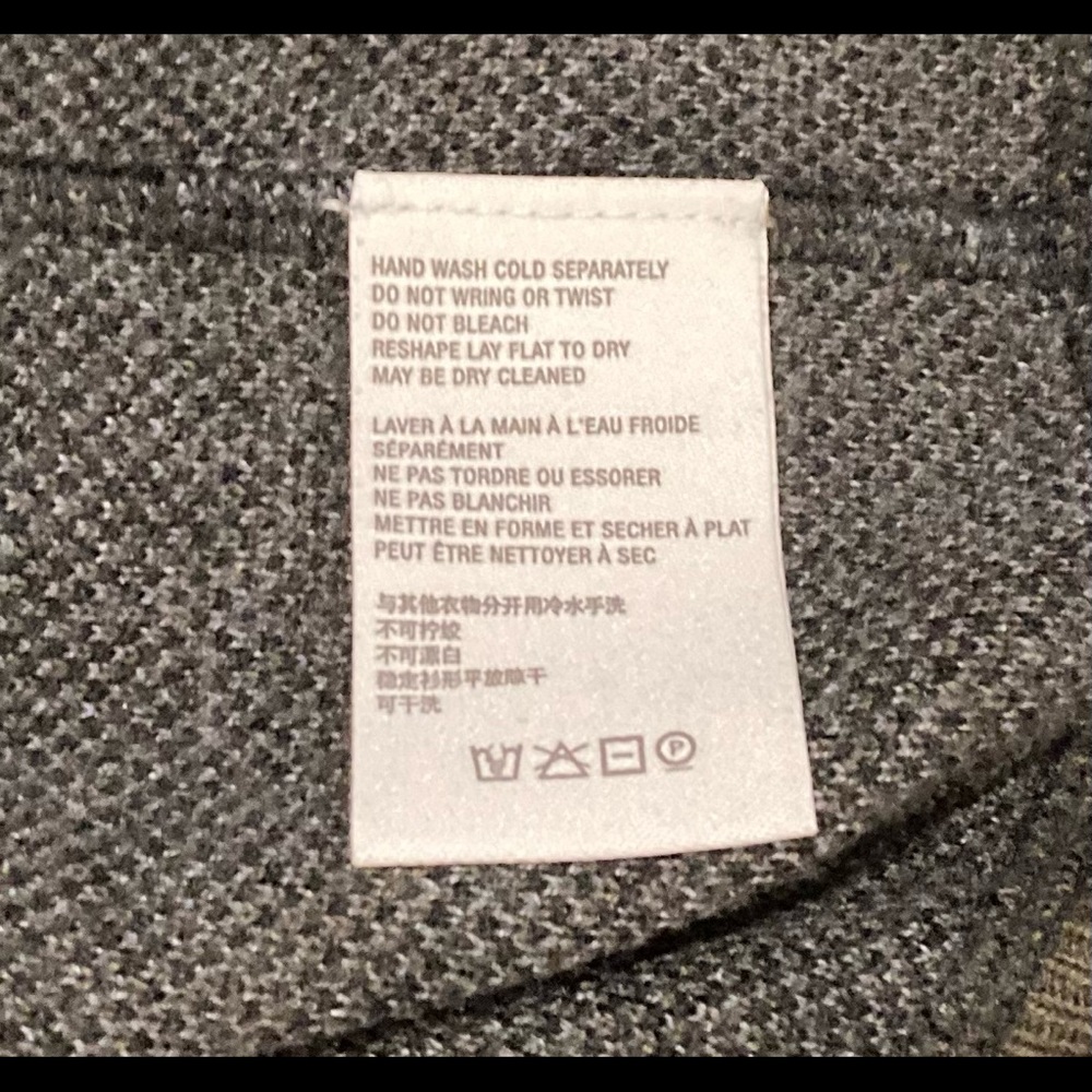 Anthropologie camo sweater, size extra small - Picture 7 of 8